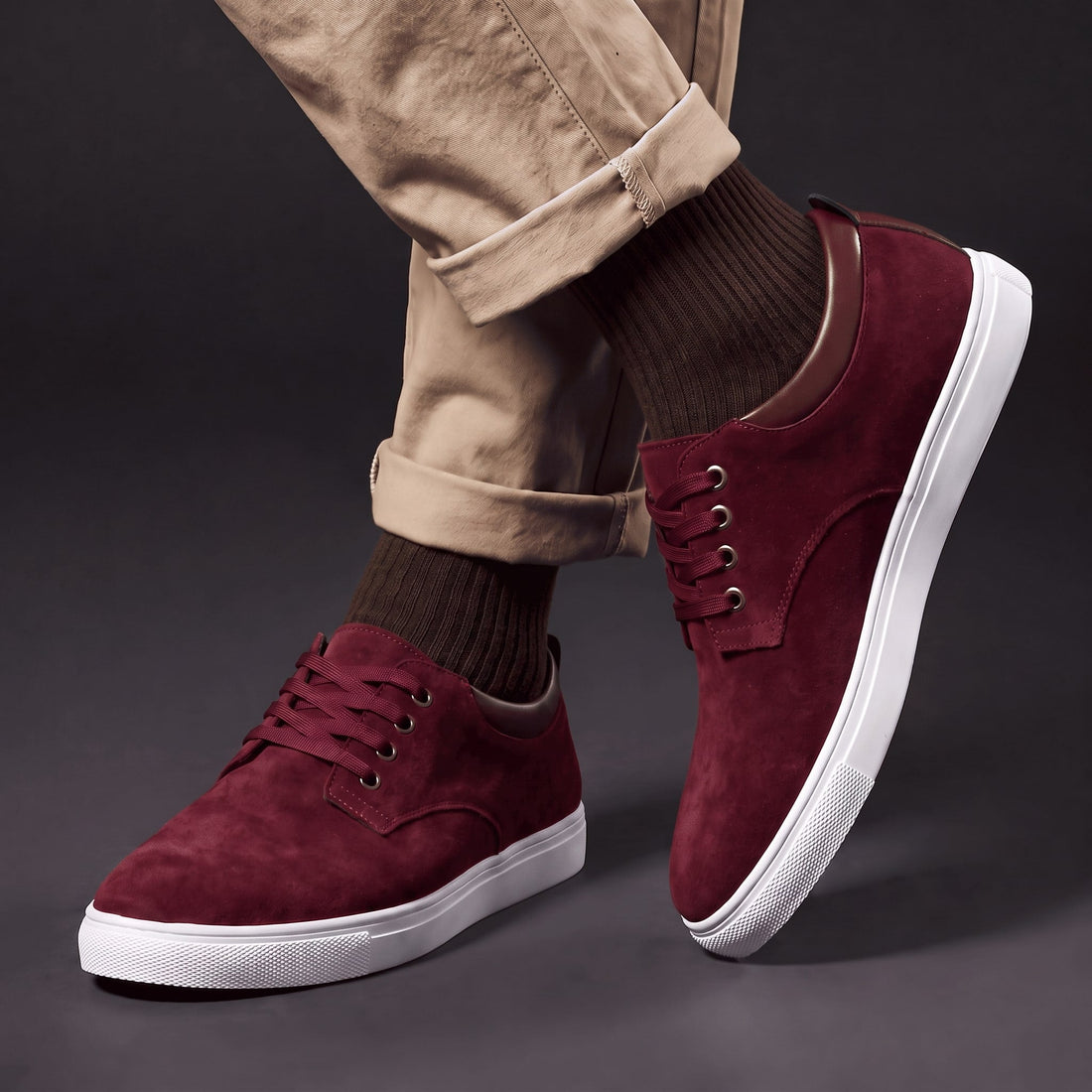 Tullio Suède Herensneakers