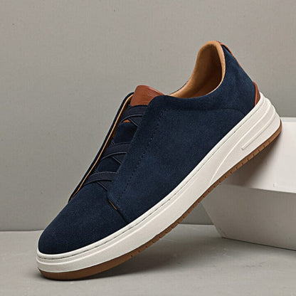 Aurelio Suede Runner – Minimalistisch, Luxe & Tijdloos