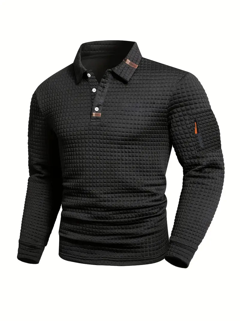 Varelli Knit Polo – Warm, Verfijnd & Flexibel