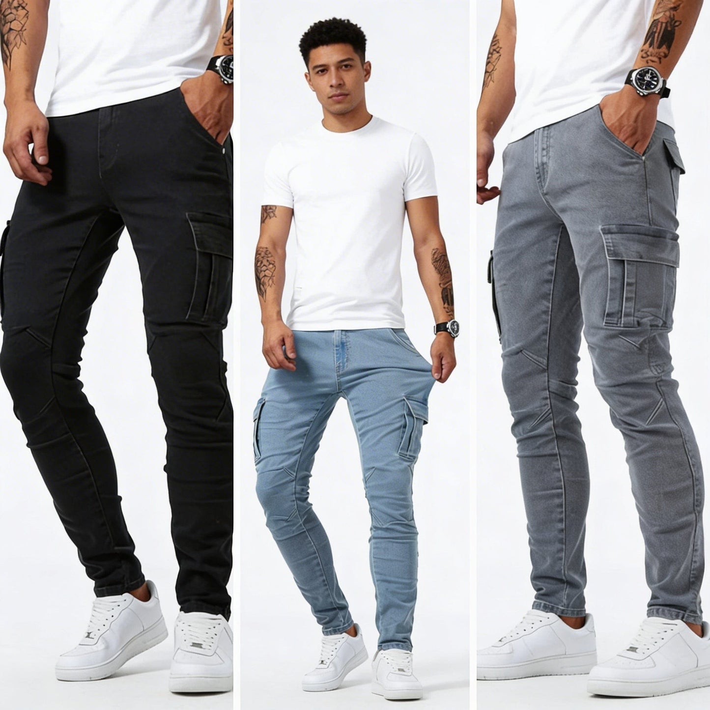 Ryder Cargo Denim – Stretch, Functioneel & Modern