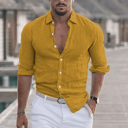 Dario Luxe Zomerhemd – Tijdloos, Luchtig & Verzorgd