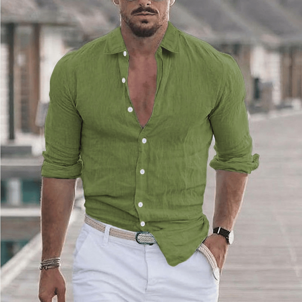 Dario Luxe Zomerhemd – Tijdloos, Luchtig & Verzorgd
