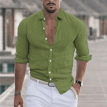 Dario Luxe Zomerhemd – Tijdloos, Luchtig & Verzorgd
