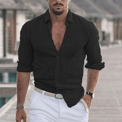 Dario Luxe Zomerhemd – Tijdloos, Luchtig & Verzorgd