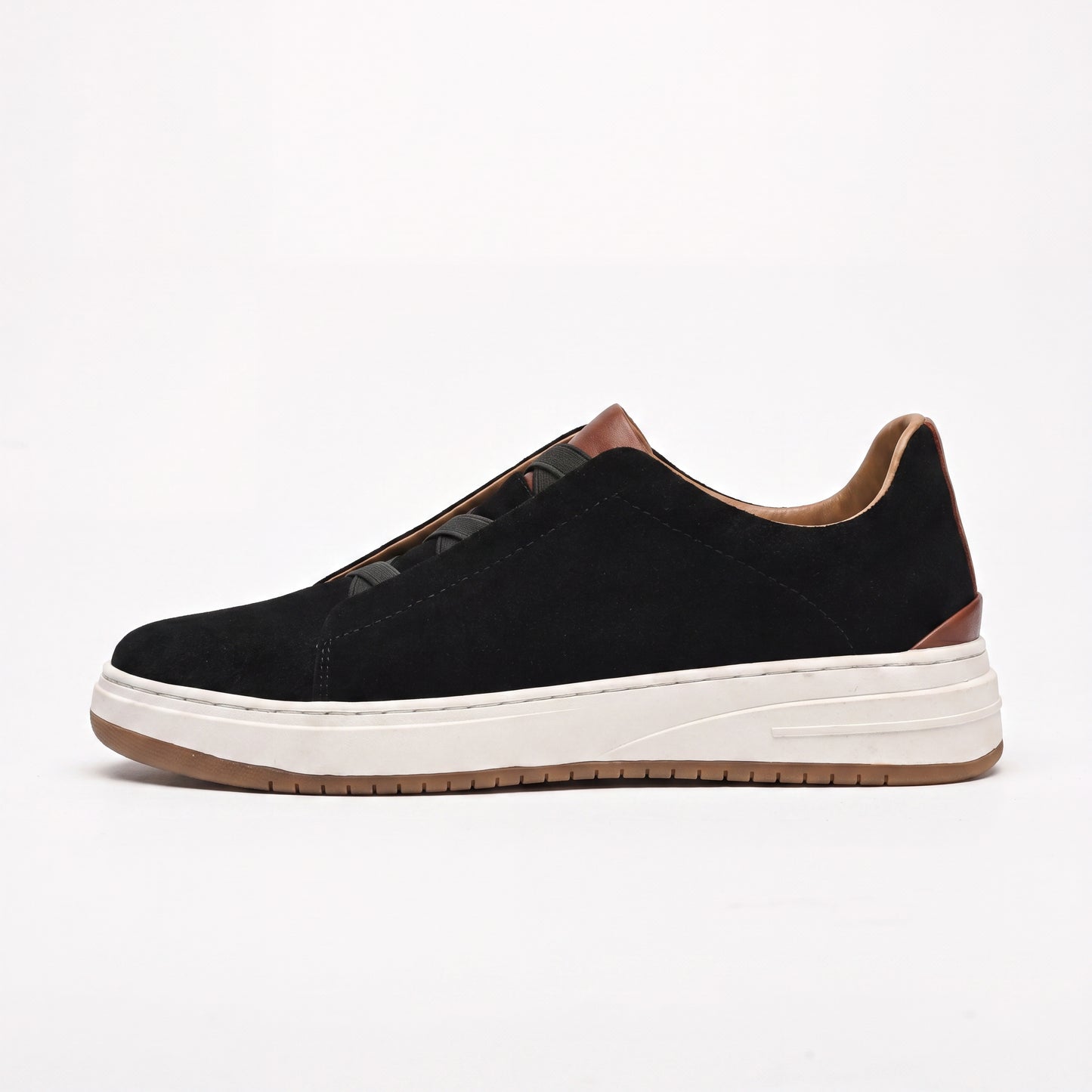 Aurelio Suede Runner – Minimalistisch, Luxe & Tijdloos