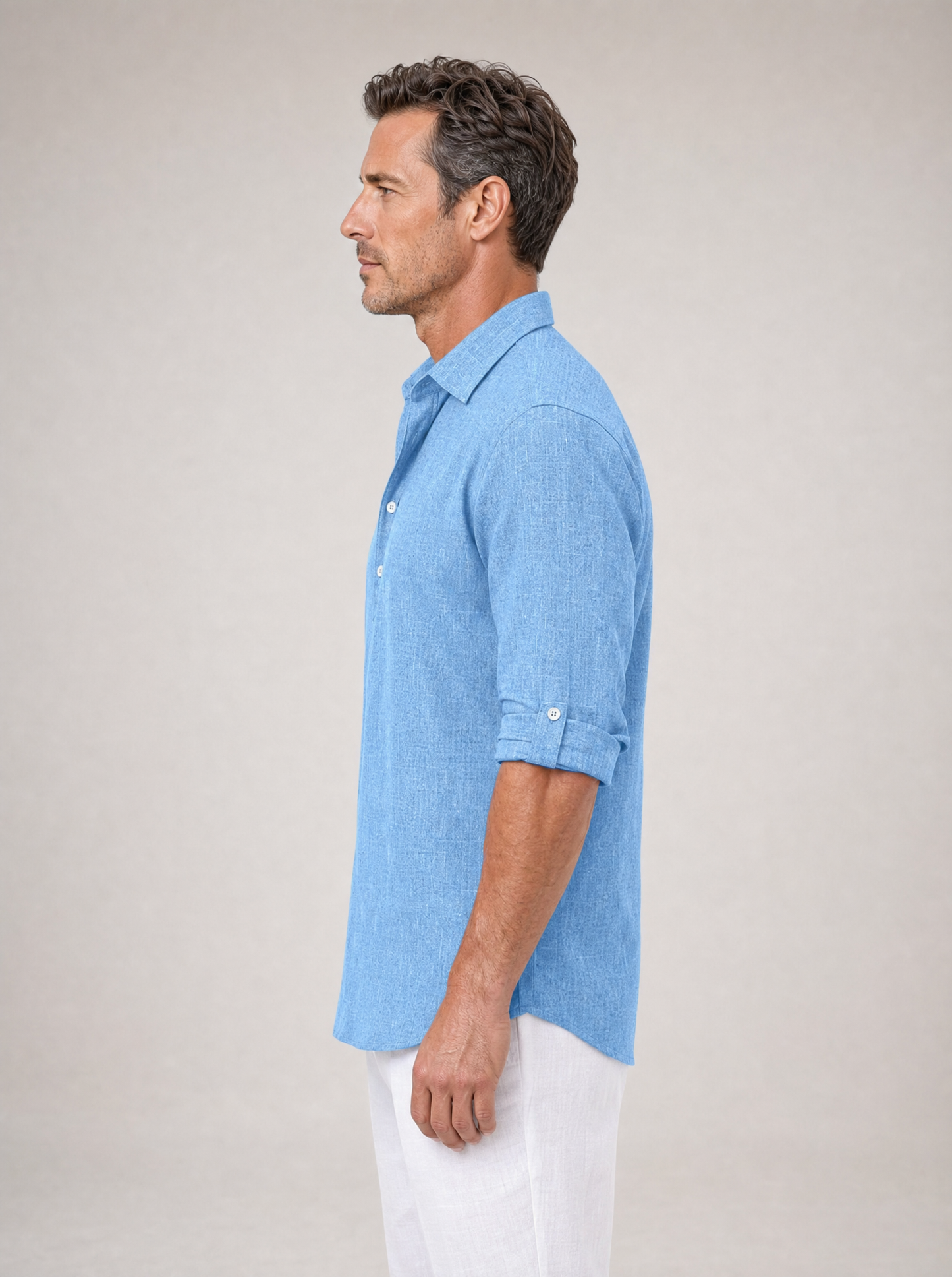 Lucenzo Linen Shirt – Lichtgewicht, Ademend & Moeiteloos Stijlvol
