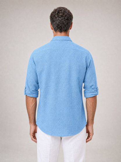 Lucenzo Linen Shirt – Lichtgewicht, Ademend & Moeiteloos Stijlvol