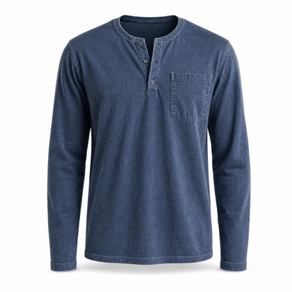Maravé Henley Shirt – Stoer, Comfortabel & Tijdloos (1+1 GRATIS)