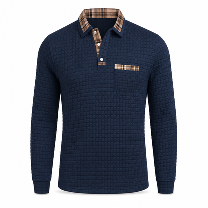 Kalani Structuur Polo – Verfijnd, Comfortabel & Karaktervol (1+1 GRATIS)