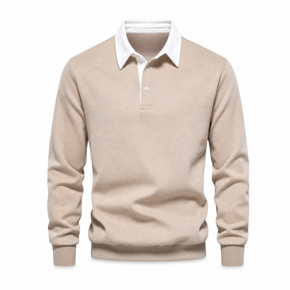 Maleko Contrast Polo – Verzorgd, Comfortabel & Veelzijdig (1+1 GRATIS)