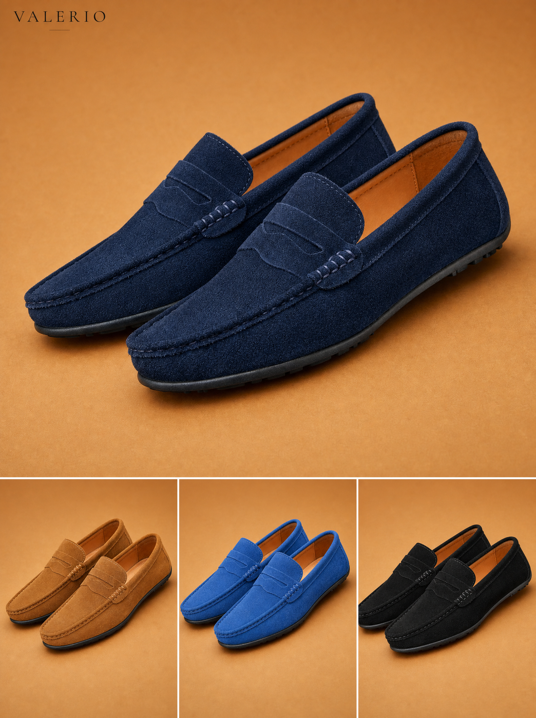 Bravio Suède Loafers