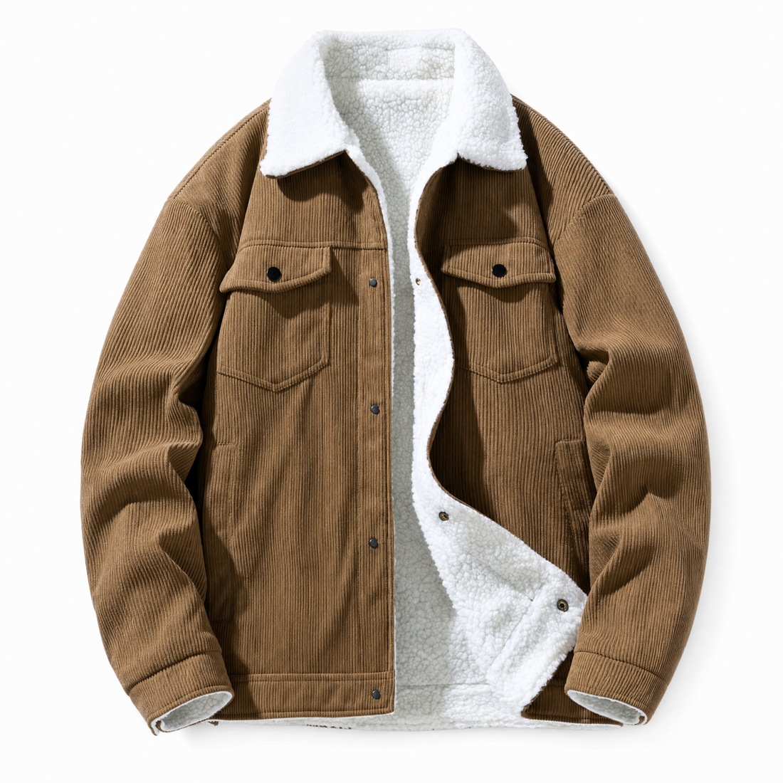Enrico Corduroy Trucker Jack