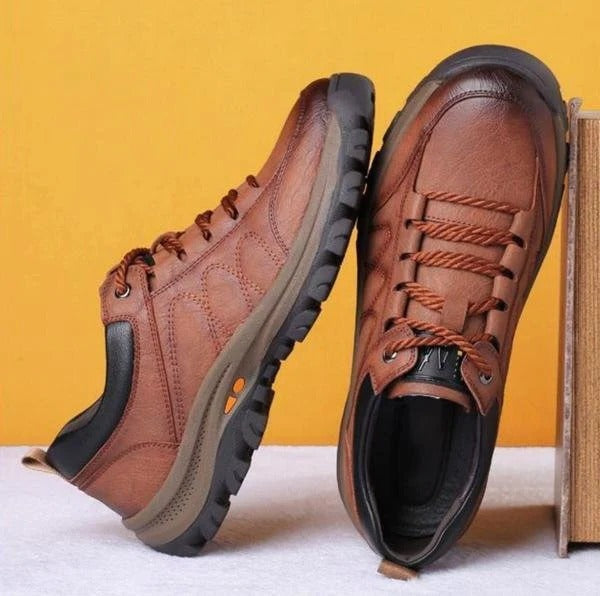 Ennio Waterdichte Leren Wandelschoenen