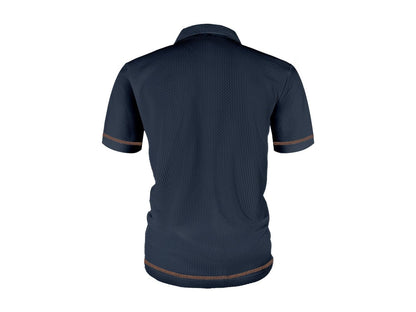 Bellagio Textuur Polo – Verfijnd, Ademend & Tijdloos