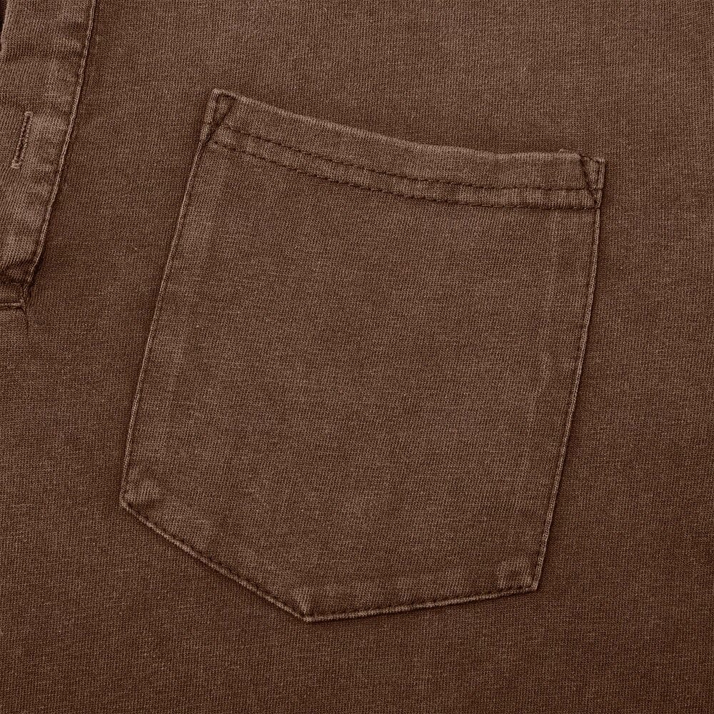 Cassiano Katoenen Henleyshirt
