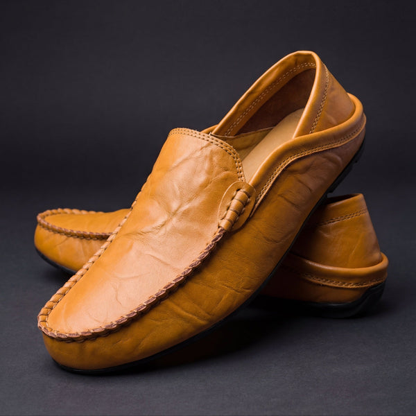 Toscano Leren Loafers