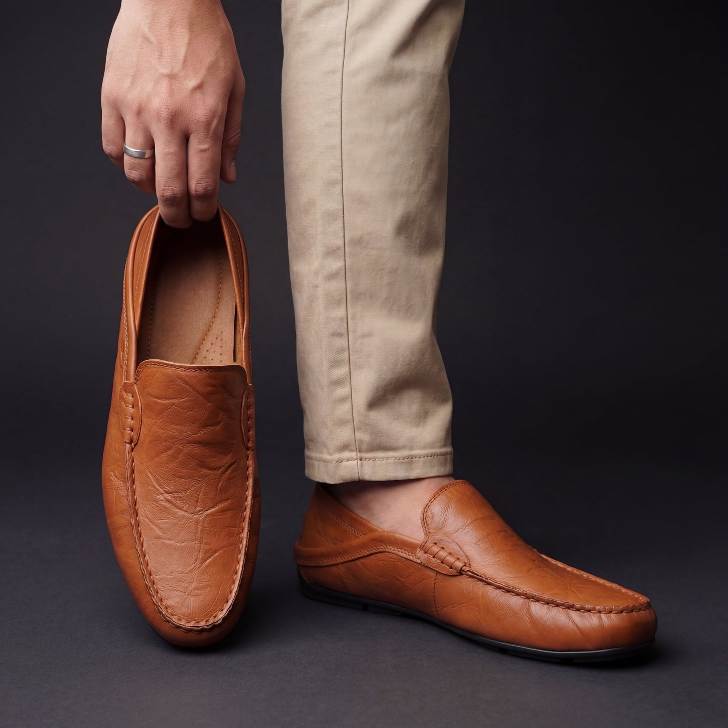 Toscano Leren Loafers – Italiaans, Tijdloos & Comfortabel