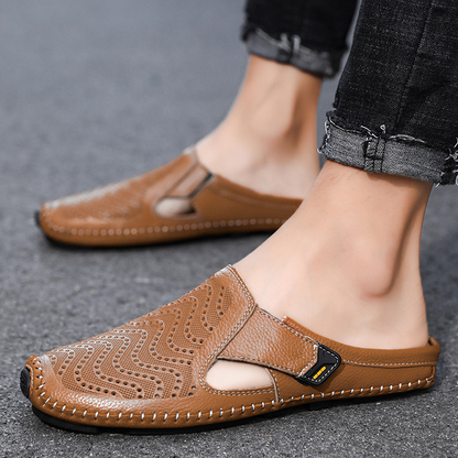 Marbella Leren Sandalen – Luxe, Comfortabel & Tijdloos