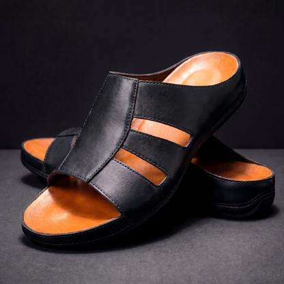 Cavaro Leren Sandalen – Verfijnd, Comfortabel & Tijdloos