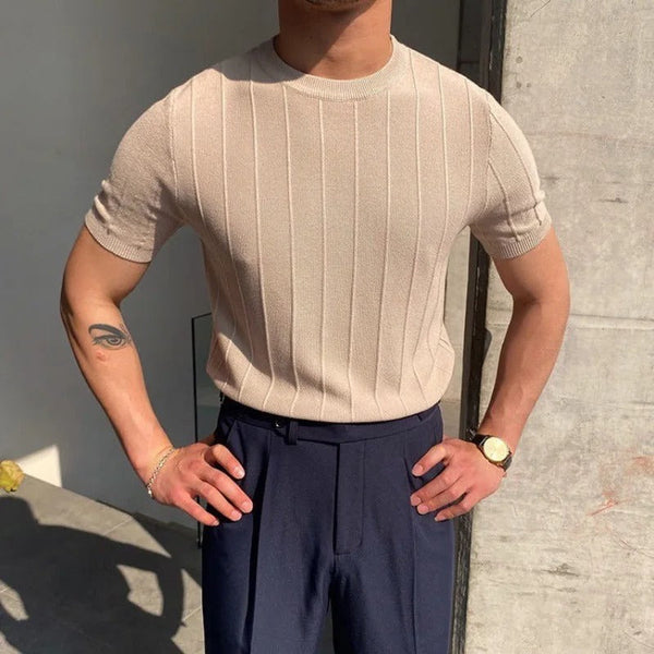 Sorello Structuur T-shirt