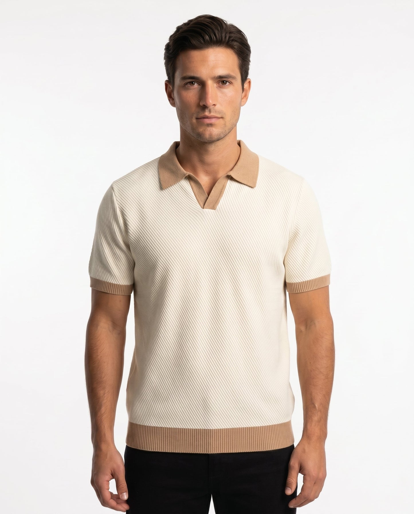 Boncini Gebreide Polo – Verfijnd, Comfortabel & Tijdloos (1+1 GRATIS)